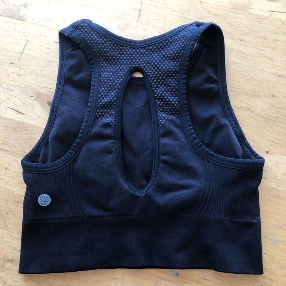 Zella Body Fusion Black Sports Bra Size Extra Small - Picture 7 of 14